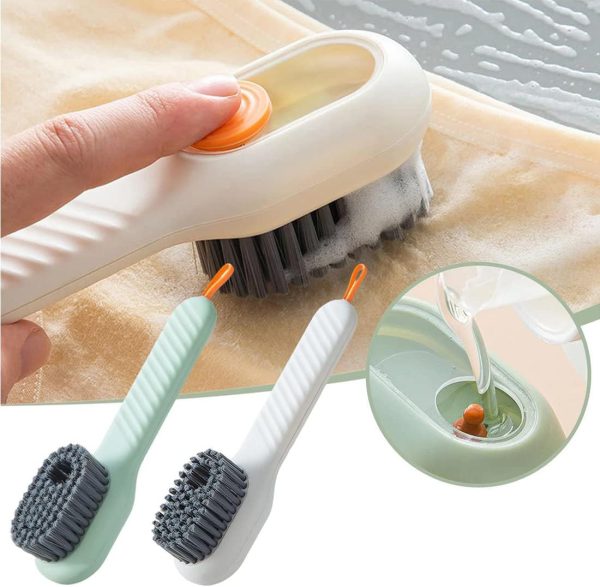 Multi-purpose Shoe Brush with Soft Bristles