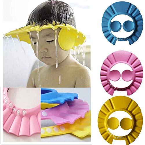 Adjustable Baby Shower Cap With Ear Protector