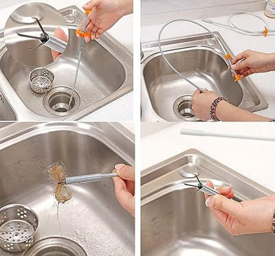 Stainless Steel Hair Catching Drain Cleaner