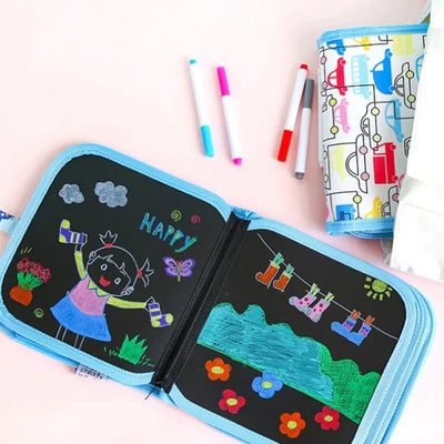 Baby Painting and Drawing Toys Set (Black)