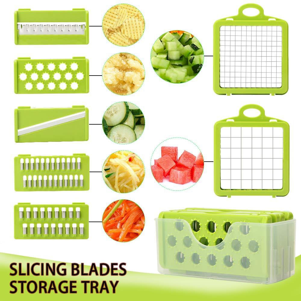 12 In 1 Nicer Dicer Plus Vegetable Slicer Chopper