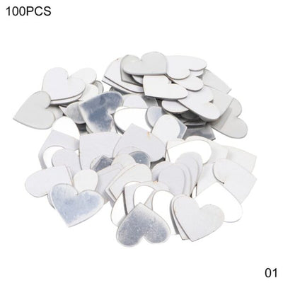 100 PIECE HEART SHAPE STICKER g