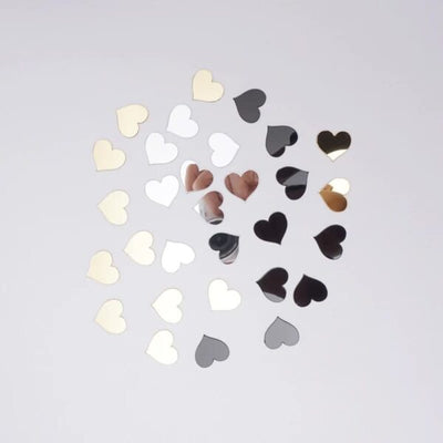 100 PIECE HEART SHAPE STICKER g