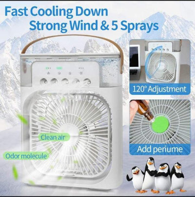 Portable Air Conditioner Fan, Mini Evaporative Air Cooler Usb Electric