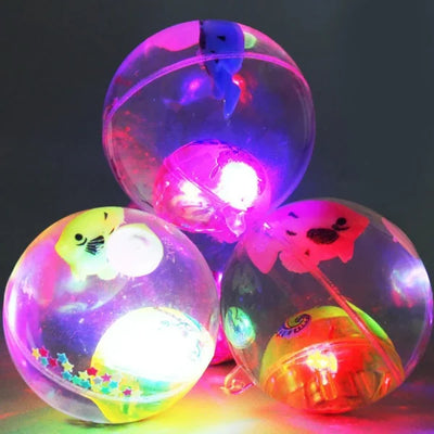 (pack Of 6)glowing Ball Toy – Super Led Water Ball Size 65mm