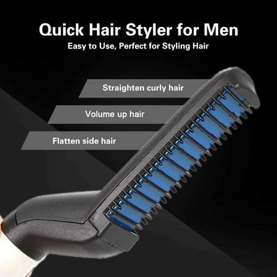 ALPHAGROOM™ PRO - PAKISTAN'S FIRST BEARD & HAIR STRAIGHTENER