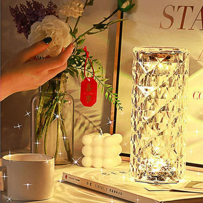 16 Color Daimond Crystal Lamp With Remote LED