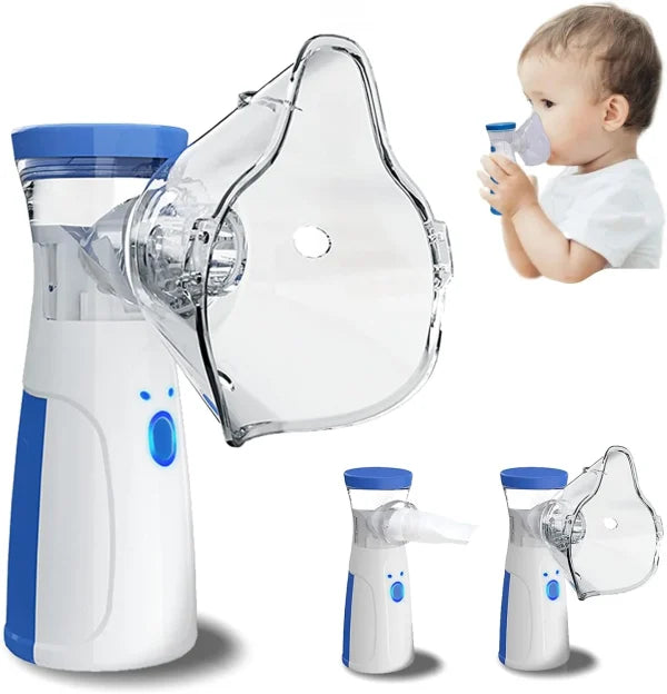 Portable Handheld Mesh Nebulizer For Adults & Kids Or Infants