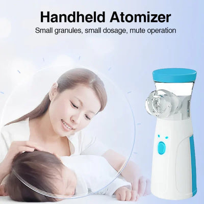 Portable Handheld Mesh Nebulizer For Adults & Kids Or Infants